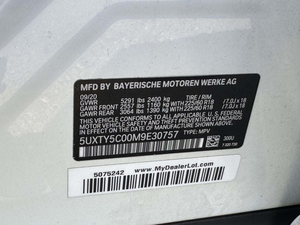 2021 BMW X3 xDrive30i