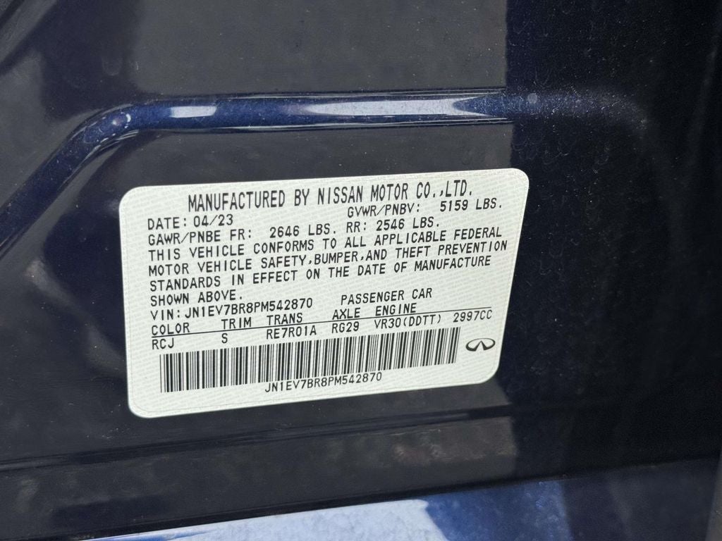2023 INFINITI Q50 LUXE AWD