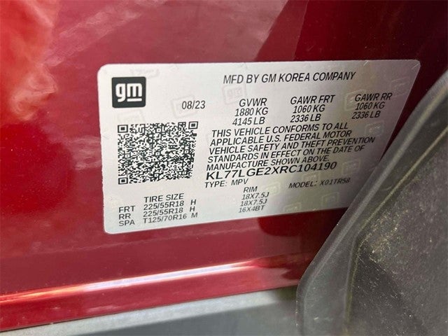 2024 Chevrolet Trax 1RS