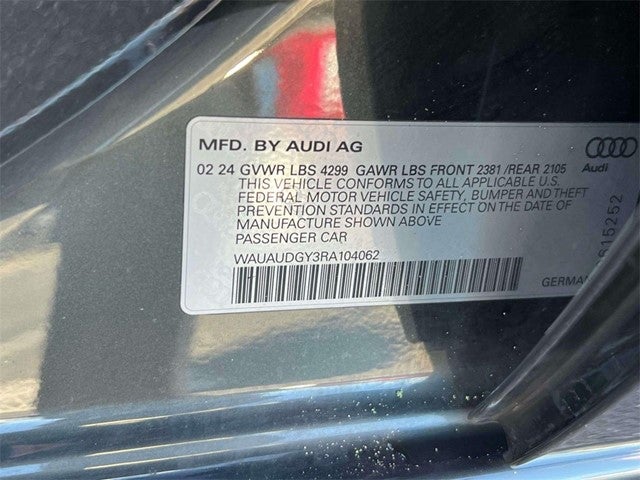 2024 Audi A3 40 Premium FrontTrak