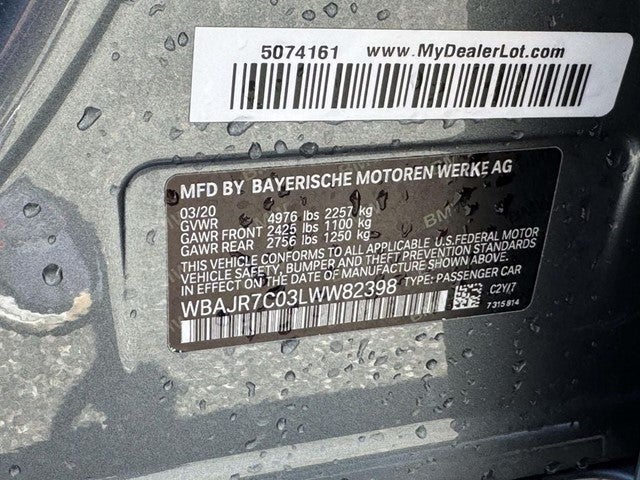 2020 BMW 5 Series 530i xDrive