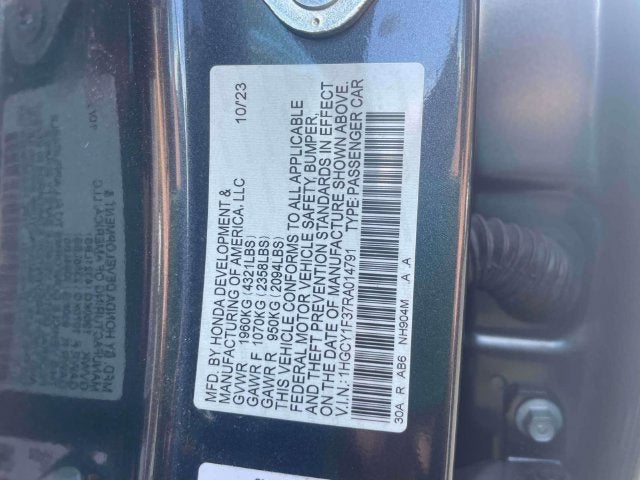 2024 Honda Accord EX
