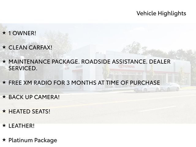 2023 Toyota Sienna Platinum 7 Passenger