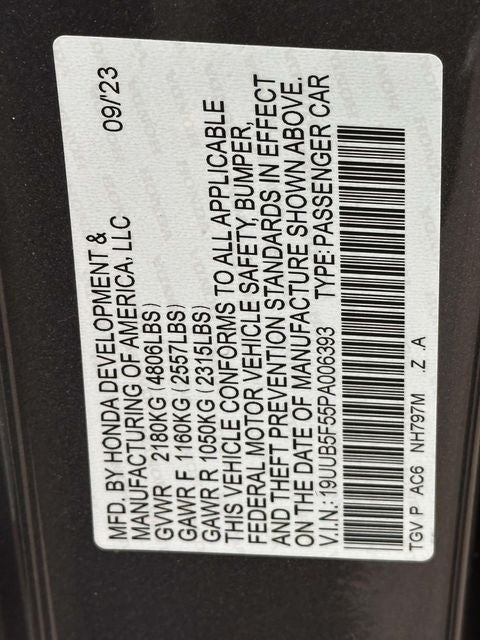 2023 Acura TLX A-Spec Package