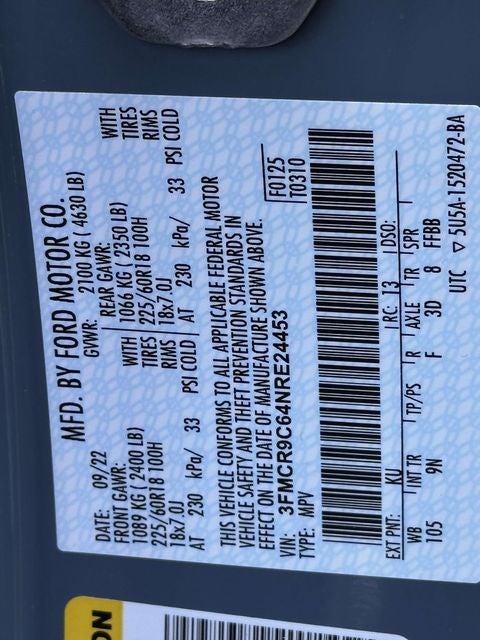 2022 Ford Bronco Sport Outer Banks