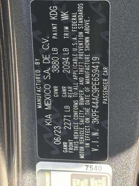 2023 Kia Forte GT