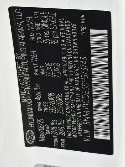 2025 Hyundai Tucson SEL