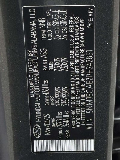 2023 Hyundai Tucson Limited