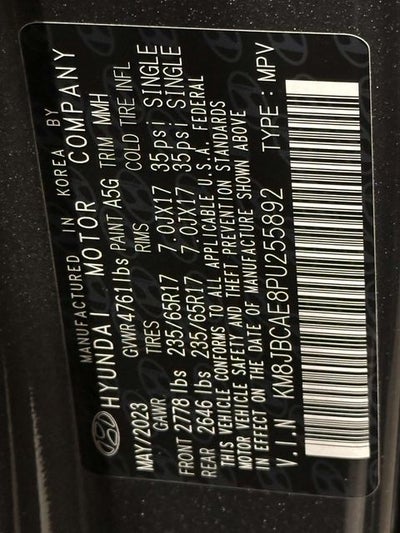 2023 Hyundai Tucson SEL