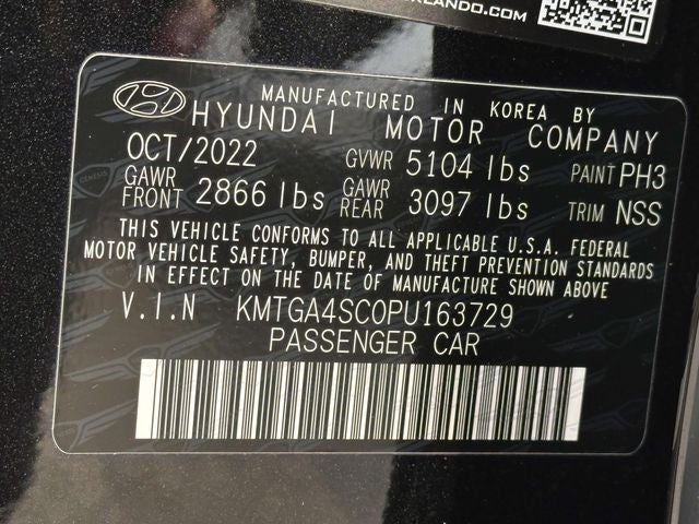 2023 Genesis G80 2.5T