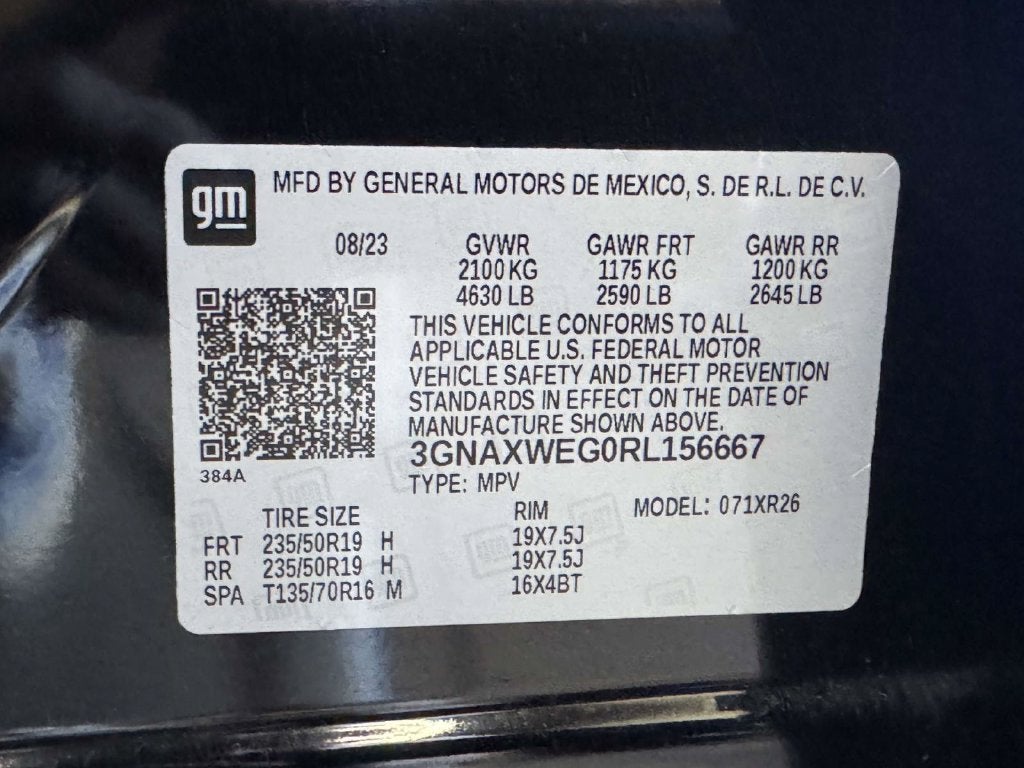 2024 Chevrolet Equinox RS