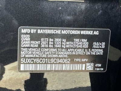 2020 BMW X6 xDrive40i